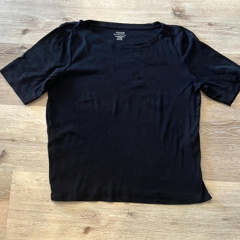 Chicos - The Ultimate Tee - size 2 - Black #2